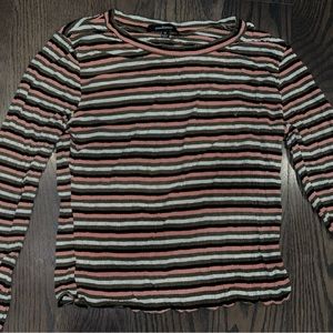 TIGHT FITTED striped shirt 💕💕